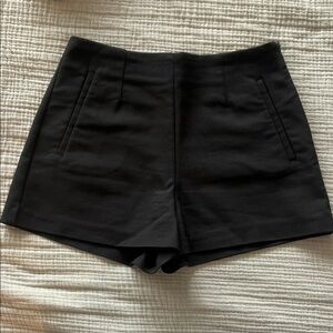 Zara- Classic Black Women's Shorts. Good with black tights